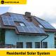 Commercial Backup Hybrid Solar System Kit TUV CE ISO Certificated 12KW