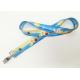 Blue Events School Trade Show Lanyards Embroidery Logo Available 