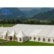 Waterproof Roof Aluminum Clear Pagoda Tent For Small Wedding Event