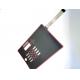 Back Tinted LCD Window Polyester Membrane Key Switch With Adhesive Layer