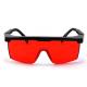 PC Adjustable Temples Laser Protection Glasses 532nm