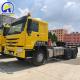 Heavy Duty 10 Wheels Tractor Head Truck with 16 Tons Rear Axle and 10f 2r Speeds Gearbox