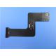 4 Layer 0.3mm thick Flexible Printed Circuit FPC Built On Polyimide With Black Mask and 	Immersion Gold 0.03µm