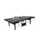V-SIX Indoor Table Tennis Table Style Leg Double Folding With Post 65 KGS