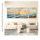 Modern Seascape Landscape Hand Painted Art Oil Paintings Canvas for Colorful Textured Home Decor 6 Color Print Method