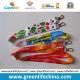 Open double-ended full color lanyards, custom heat-transferring logo lanyards