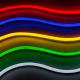Outdoor decorative lighting rainbow rgb flex lights 12v led neon strip for sale