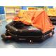 Throw Over Board Inflatable Liferaft For 12 persons