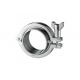 Custom Stainless Steel Hygienic Fittings , Heavy Duty Stainless Tri Clamp Fittings