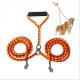 Anti Entanglement Pet Traction Rope Double Dog Walking Rope