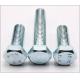 DIN931 Hex Head Screws Grade 8.8 ISO9001 Approved With Zinc Plated