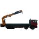 SQ500-ZB6 500kN lifting moment 25 tons lifting capacity knuckle boomed truck-mounted crane