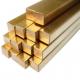 Hot Rolled Brass Copper Bars 10 - 20mm Thickness AISI JIS Square