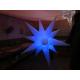 Inflatable Air Star and 16 Colors LED Light for Party Decoration