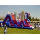 Waterproof Large Commercial Spiderman Bouncer Obstacle Course for Rent