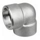 Anti Abrasion 90 Degree A105 Stainless Steel Forged Fittings