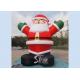 5m high giant inflatable santa claus for Christmas outdoor promotions made of best material