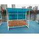 Durable Football Team Shelters , Subs Bench Shelter For School Football Club