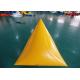 Triangle Shape Yacht Race Market Inflatable Buoys For Water Triathlons