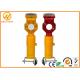 ABS Material Light Control warning flashing lights , traffic safety light with Metal Bracket