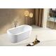 Eco Friendly Freestanding Acrylic Bathtub , 1700mm SP1834 Stand Alone Bathtubs