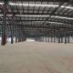 Q355B Curved Warehouse Roof Structure 120mm Welding Wind Resistant