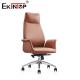 Deluxe Sophistication Leather Office Chair Adjustable Height