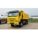 371HP 20CBM Heavy Duty Dump Truck With Yellow Color And HF9 Front Axle