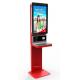 Elegant Bill Payment Kiosk Free Standing / Wall Mounted Support Cash Payment