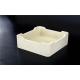 Ceramic Industry Use Kiln Tray High Temperature Mullite Sagger White Color