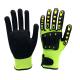 HTR Cut Resistant TPR Guards Gloves Heavy Duty Bumpers Work Glove Vibration Dampening Machine Gloves For Mining Oilfield
