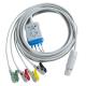 Compatible for Primedic ECG Cable Primedic Defibrillator 4Lead ECG IEC Grabber
