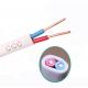 Low Voltage PVC Insulated Electric Wire BVVB Two Core Flat Cable