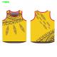 Polyester 5XL Athletic Teamwear Quick Dry Breathable Mens Running Singlets