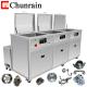 3-Tank Ultrasonic Cleaner For aluminum parts Stainless steel parts with cleaning filtering rinsing drying CR-3144GH