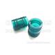Customized Green Rubber Sleeve Bushing Shore A 60 Oxidation / Ozong Resistance