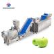 Supermarket Fruit And Vegetable Processing Line Cutting Lifting Washing