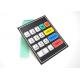 Square Embossed Tactile Membrane Switch Scratch Resistant
