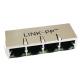 10/100M Right Angle Multi-port RJ45 With Integrated Magnetics SK02-811008NL