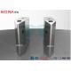 Pedestrian Control Flap Barrier Turnstile , Gate Access Control Systems Electronic