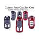 Smart Remote Wear Resistant Audi Carbon Fiber Key Cover