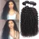 Peruvian Kinky Curly Peruvian Virgin Remy Human Hair Soft Touching 10 - 30