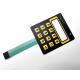 Microwave Oven 4 Embossing Metal Snap Momentary Push Button With Flexible Tail