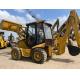 CAT 416E Second Hand Backhoe Loaders Digger With 71KW Engine Power