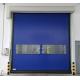 ISO 9001 Industrial Fabric Roll Up Doors Automatic High Speed Fabric Doors