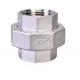 Pipe Connectors Stainless Steel 304 Threaded Pipe Fittings Plumbing Stainless Pipe BSPT Thread Female Union