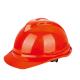 Six Point Suspension Red ABS/PE T108 CE EN 388 Hard Hat Safety Helmet for Protection