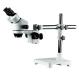 stereo zoom microscope Binocular zoom microscope  boom stand  single arm  6.7X-45X