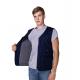 Rechargeable Ventilation Cooling Vest for Foundry Workshop Wearable and Zipper Closure