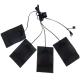 Clothes Heating Pads 4pcs In One 10x15cm With One Switch Button
